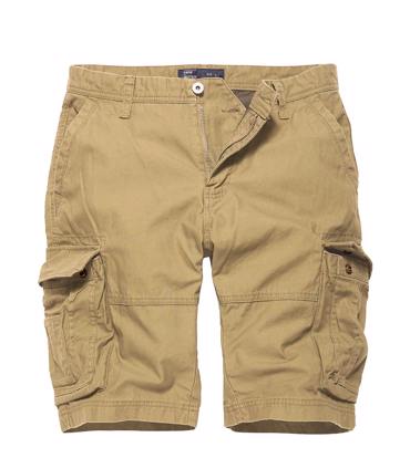 Vintage Industries Rowing Cargo Shorts-khaki